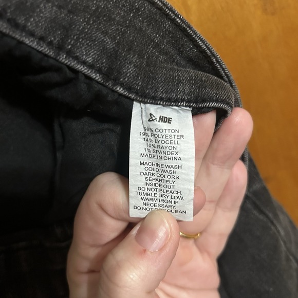 Plus Size 2X Black Jeans Women's Elastic Waist - Picture 6 of 7